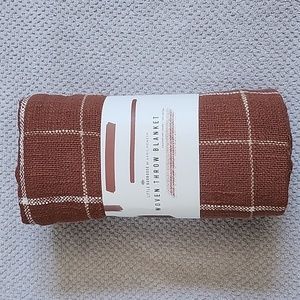 Little Korboose Woven Blanket/Throw Blanket NWOT